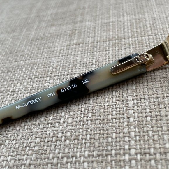 Marchon NYC Women Glasses Frame Black M-SURREY Eyeglasses Frame 51[]16 135 - Picture 9 of 12